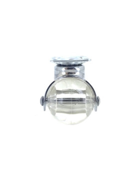 ROULETTE DESIGN TRANSPARENTE BOULE DIAMÈTRE 50 MM CHARGE 40 KG - CRYSTAL CHUNKY50P