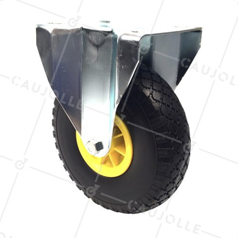 ROULETTE INCREVABLE FIXE DIAMÈTRE 260 MM CHARGE 50 KG-S21-1 260 INCR • Caujolle