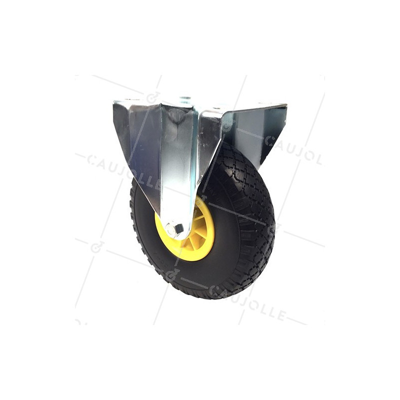 ROULETTE PNEUMATIQUE FIXE DIAMÈTRE 260