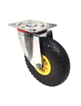 ROULETTE INCREVABLE PIVOTANTE DIAMÈTRE 260 MM CHARGE 50 KG -S20-1 260 INCR