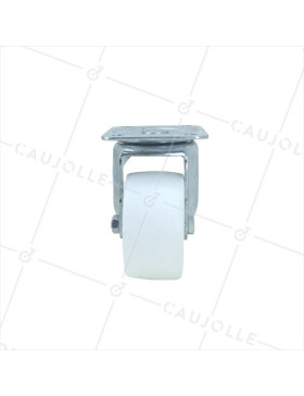 Industrial castor wheel in polypropylene 50 mm diameter 3