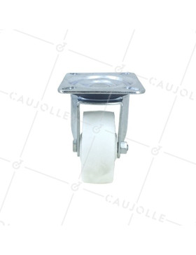 Industrial castor wheel in polypropylene 80 mm diameter 3