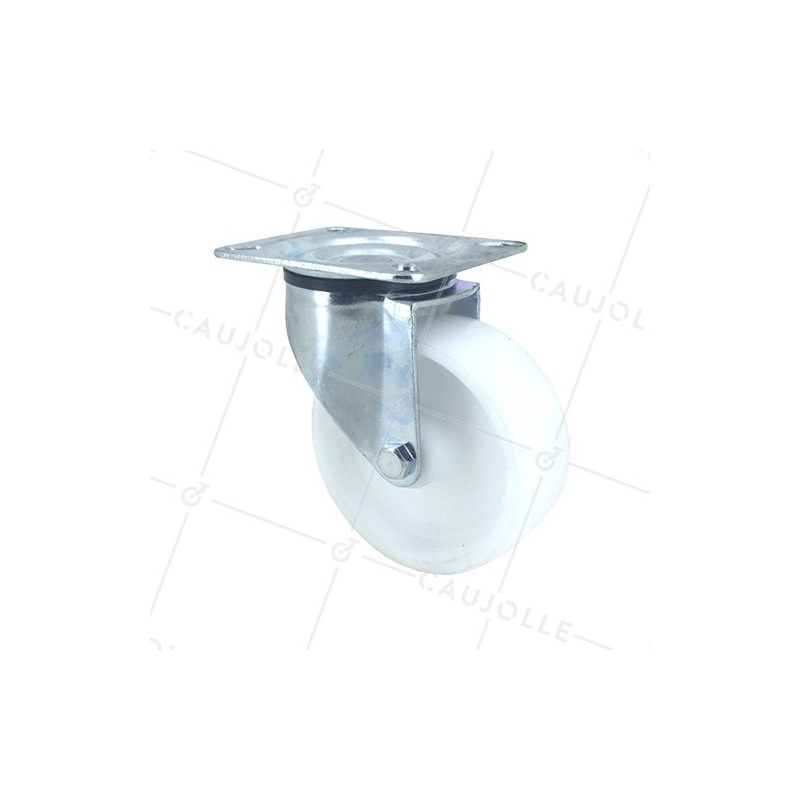 Industrial castor wheel in polypropylene 100 mm diameter 1