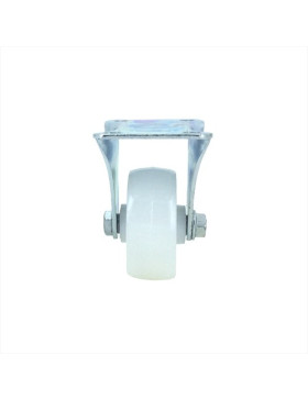 ROULETTE DE MANUTENTION FIXE EN NYLON DIAMÈTRE 50 MM CHARGE 35 KG - S7N50