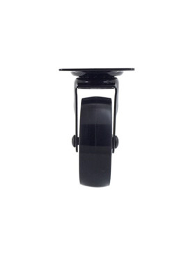 DESIGNER CASTOR WHEEL BLACK’CHROM 75P