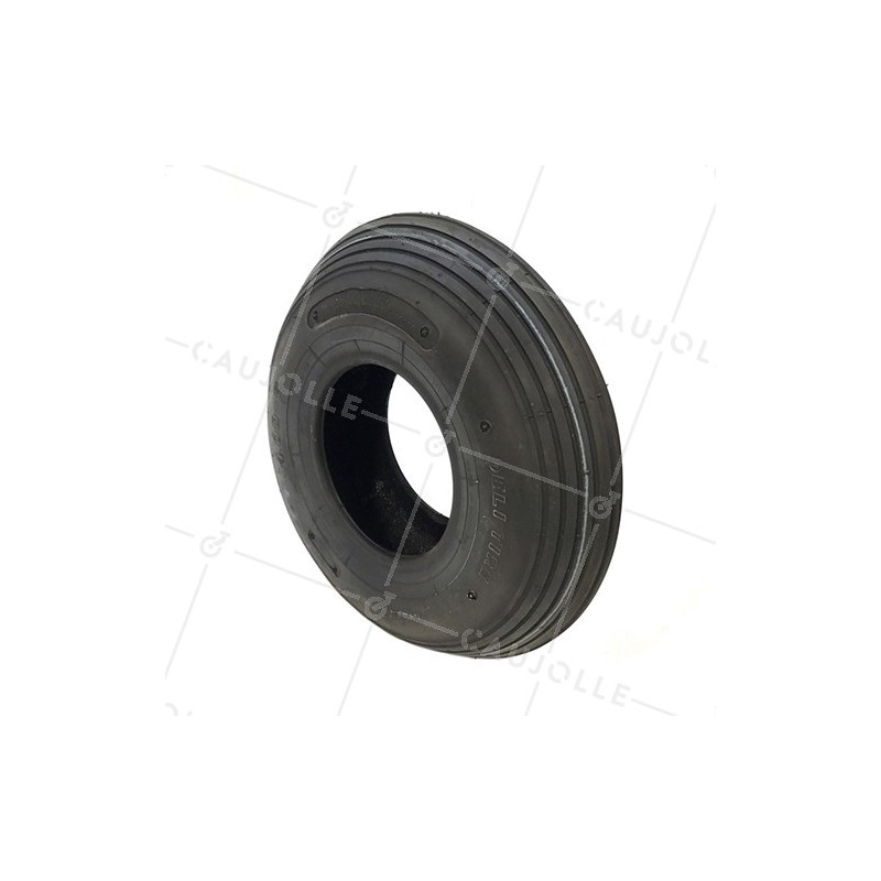 PNEU DE BROUETTE DIAMÈTRE 340 MM JANTE 6 POUCES (4.00-6)