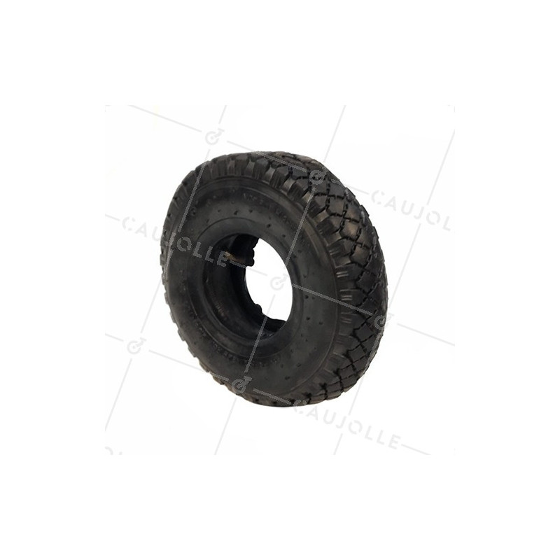 TREAD TYRE + AIR CHAMBER FOR TROLLEY 260 MM DIAMETER (3.00-4)

 