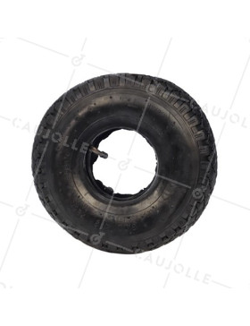 TREAD TYRE + AIR CHAMBER FOR TROLLEY 260 MM DIAMETER (3.00-4)

 