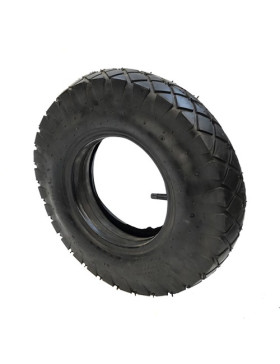 SET WHEELBARROW TURF TYRE + AIR CHAMBER 400 MM DIAMETER

 