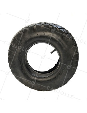 SET WHEELBARROW TURF TYRE + AIR CHAMBER 400 MM DIAMETER

 