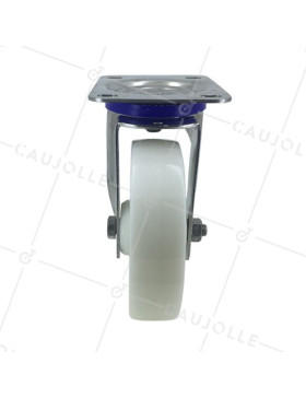 STAINLESS STEEL swivel castor wheel 150 mm diameter nylon 3