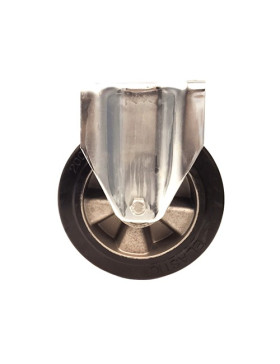 INDUSTRIAL USAGE CASTOR WHEEL REINFORCED RUBBER S77AS 200 MM DIAMETER 