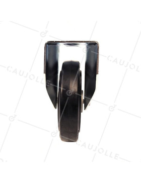 INDUSTRIAL USAGE CASTOR WHEEL REINFORCED RUBBER S77AS 200 MM DIAMETER 