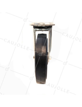 INDUSTRIAL USAGE CASTOR WHEEL REINFORCED RUBBER S76AS 250 MM DIAMETER 