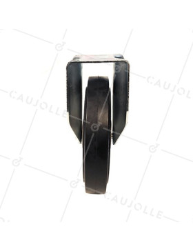 INDUSTRIAL USAGE CASTOR WHEEL REINFORCED RUBBER S77AS 250 MM DIAMETER 