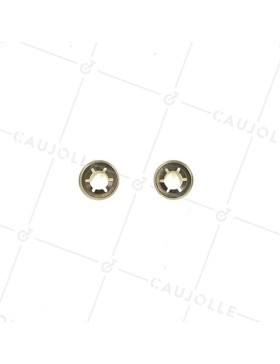 CALOTTE CLIP DE FIXATION POUR AXE DE 8 MM
