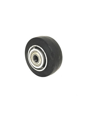 ROUE INDUSTRIELLE A ABSORPTION DE CHOC DIAMÈTRE 125 MM AXE 20 MM S2014