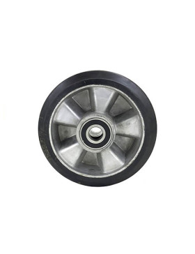 ROUE INDUSTRIELLE A ABSORPTION DE CHOC DIAMÈTRE 180 MM AXE 20 MM S2014