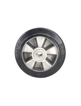 ROUE INDUSTRIELLE A ABSORPTION DE CHOC DIAMÈTRE 200 MM AXE 20 MM S2014