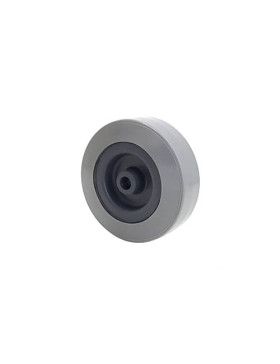GREY PVC WHEEL 80 MM DIAMETER 8 MM BORE S2300E