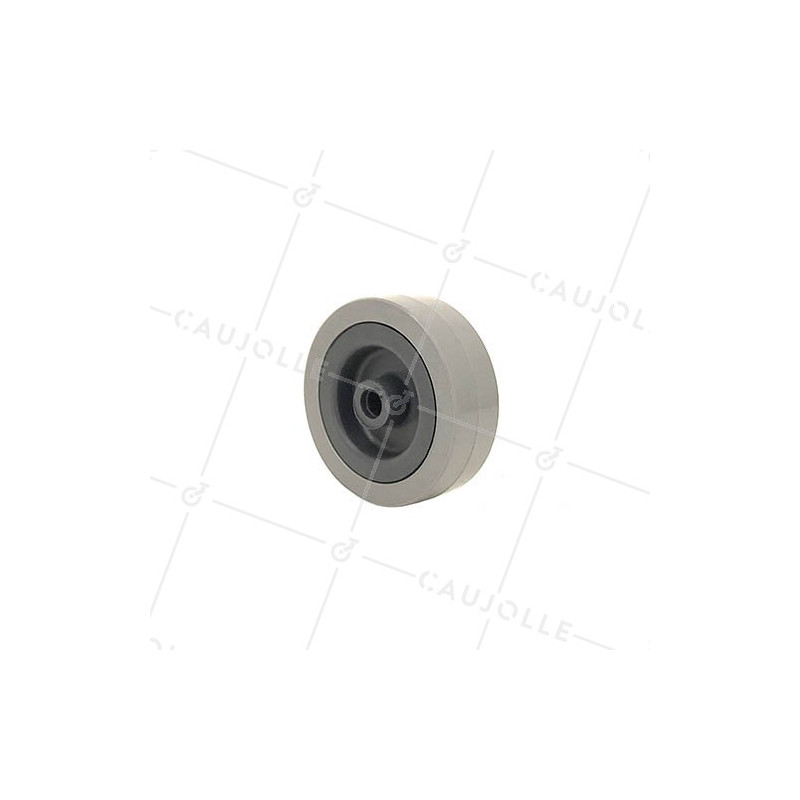 GALET DE MANUTENTION PVC DIAMÈTRE 65MM AXE 8 MM S2300E