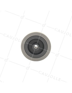 GALET DE MANUTENTION PVC DIAMÈTRE 65MM AXE 8 MM S2300E