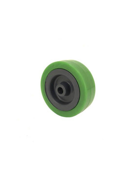 GREEN PVC WHEEL 65 MM DIAMETER 8 MM BORE S2300E