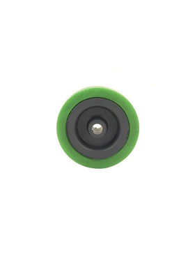 GREEN PVC WHEEL 65 MM DIAMETER 8 MM BORE S2300E