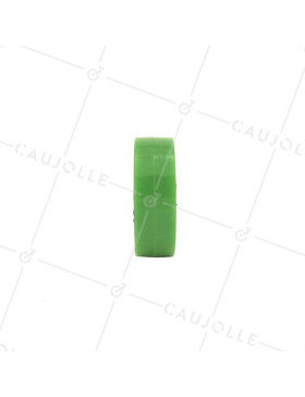 GREEN PVC WHEEL 65 MM DIAMETER 8 MM BORE S2300E