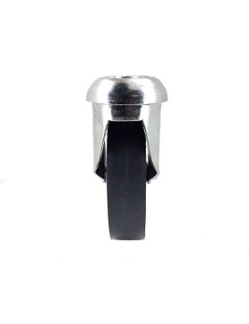 BLACK POLYPROPYLENE CASTOR S94 DIAMETER 125 MM 