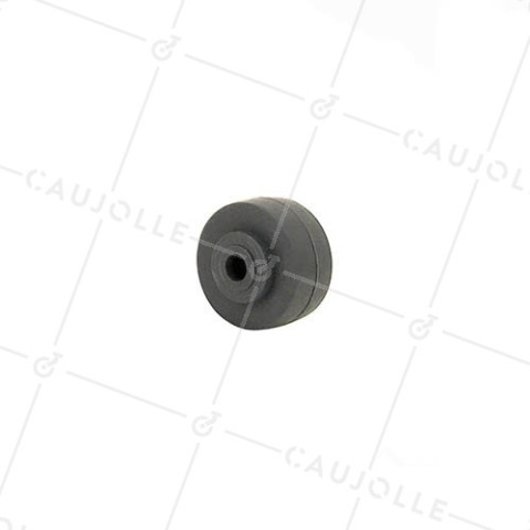 GREY POLYPROPYLENE WHEEL 30 MM DIAMETER 6 MM BORE S2400 • Caujolle