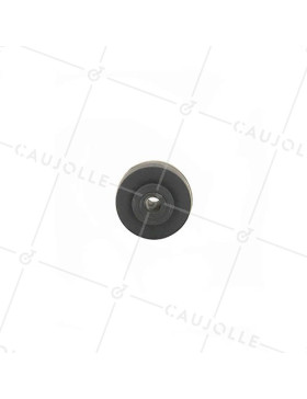 GREY POLYPROPYLENE WHEEL 30 MM DIAMETER 6 MM BORE S2400