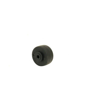 BLACK POLYPROPYLENE WHEEL 30 MM DIAMETER 4 MM BORE S2400