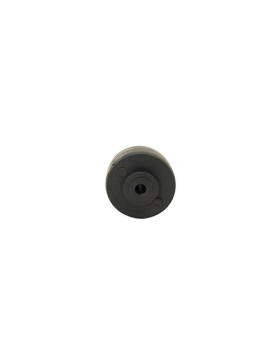 BLACK POLYPROPYLENE WHEEL 30 MM DIAMETER 4 MM BORE S2400