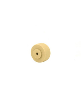 IVORY POLYPROPYLENE WHEEL 30 MM DIAMETER 4 MM BORE S2400