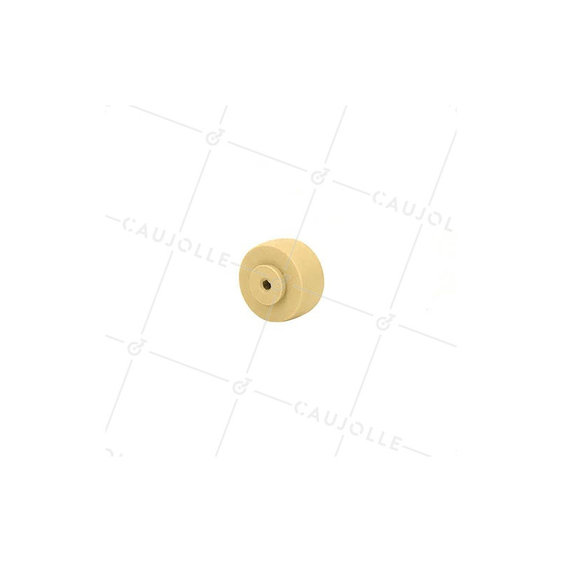IVORY POLYPROPYLENE WHEEL 30 MM DIAMETER 4 MM BORE S2400
