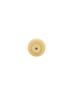 IVORY POLYPROPYLENE WHEEL 30 MM DIAMETER 4 MM BORE S2400