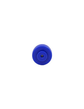 BLUE POLYPROPYLENE WHEEL 30 MM DIAMETER 4 MM BORE S2400