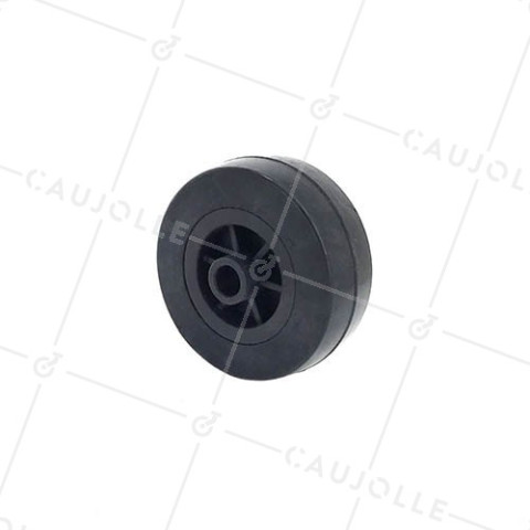 RUBBER WHEEL 65 MM DIAMETER 10 MM BORE S2300 • Caujolle