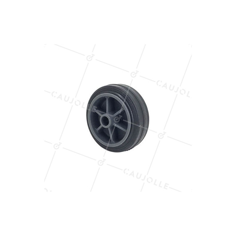 RUBBER WHEEL 80 MM DIAMETER 11 MM BORE S2300
