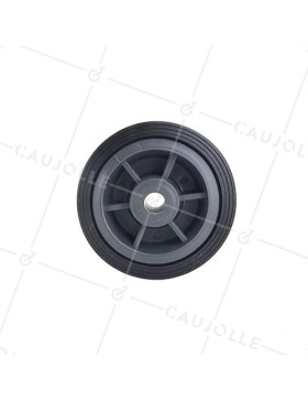 RUBBER WHEEL 100 MM DIAMETER 13 MM BORE S2300