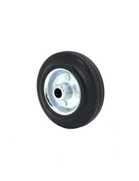RUBBER WHEEL 125 MM DIAMETER 16 MM BORE S2300