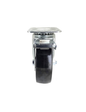 ROULETTE PIVOTANTE À FREIN RESISTANTE A LA CHALEUR DIAMETRE 150 MM CHARGE 200 KG - S2 270° 150AF