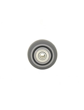 SUPPLE RUBBER WHEEL WITH BALL BEARINGS 50 MM DIAMETER 8 MM AXLE S15/50RB