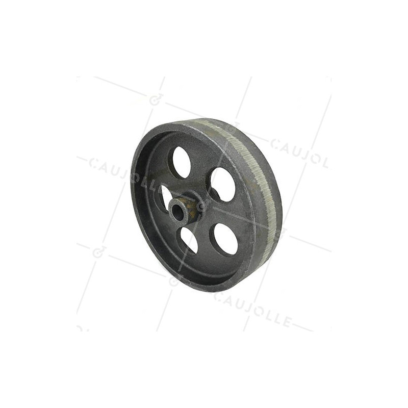 VINTAGE INDUSTRIAL WHEEL IN IRON 200 MM DIAMETER

 