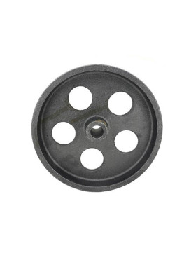 VINTAGE INDUSTRIAL WHEEL IN IRON 200 MM DIAMETER

 