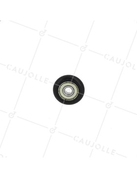 ROUE POUR PORTE DE PLACARD COULISSANT DIAMÈTRE 26 MM AXE 6 MM