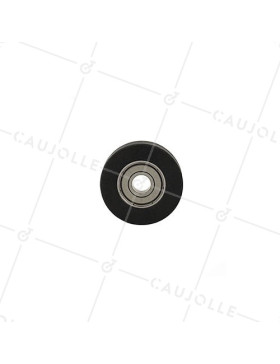 ROUE POUR PORTE DE PLACARD COULISSANT DIAMÈTRE 35 MM AXE 8 MM