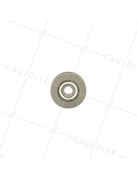 ROUE POUR PORTE DE PLACARD DIAMÈTRE 32 MM AXE 8 MM