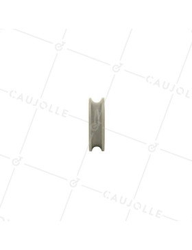 ROUE POUR PORTE DE PLACARD DIAMÈTRE 32 MM AXE 8 MM